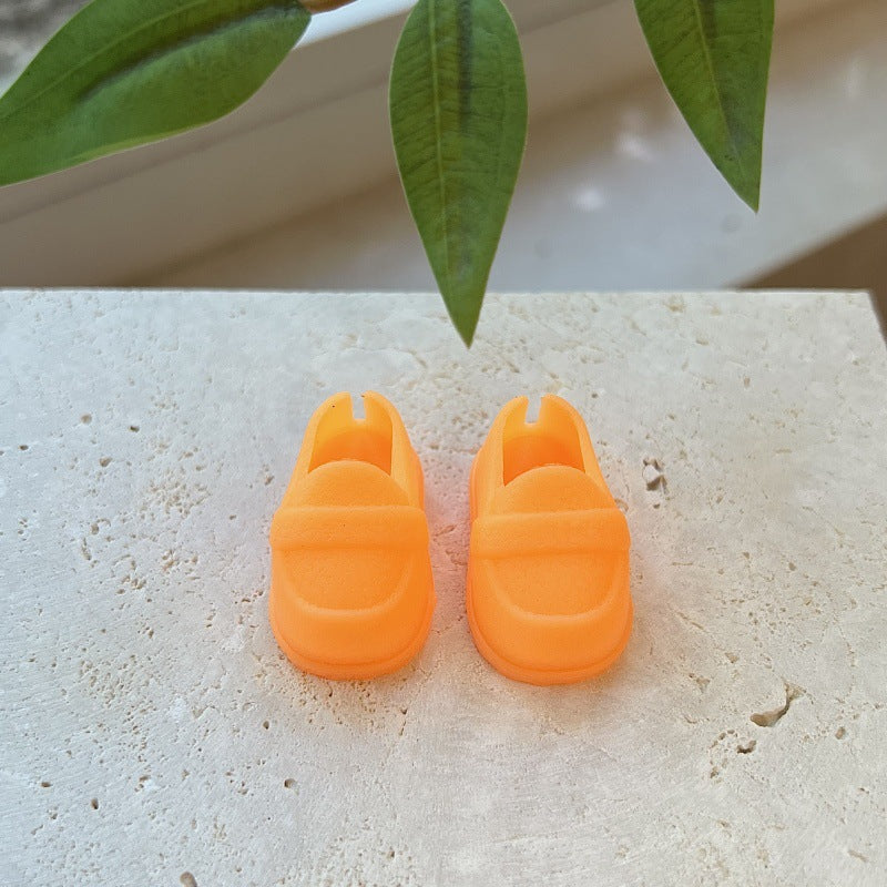 Doll shoes Princess Mary Jane leather shoes macaron color doll accessories