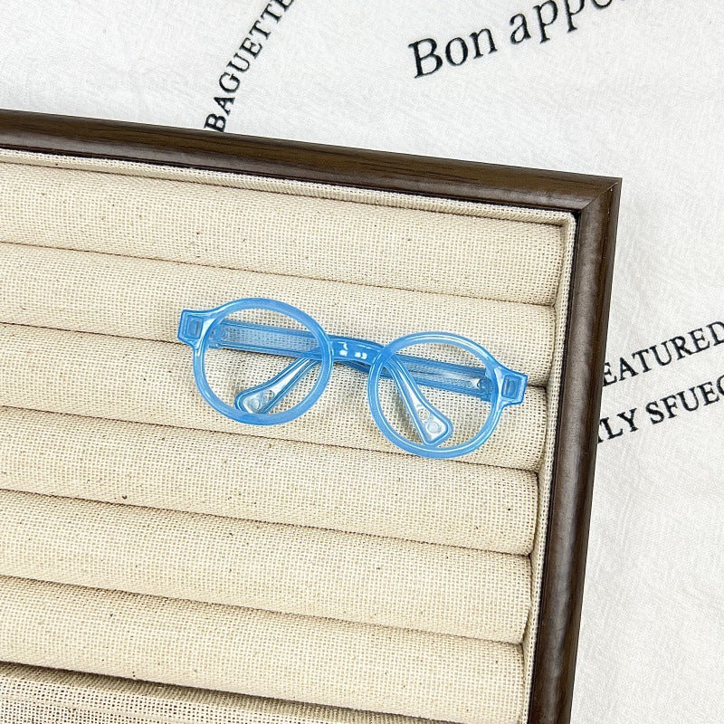 Medium glasses accessories 10CM cute plush doll accessories