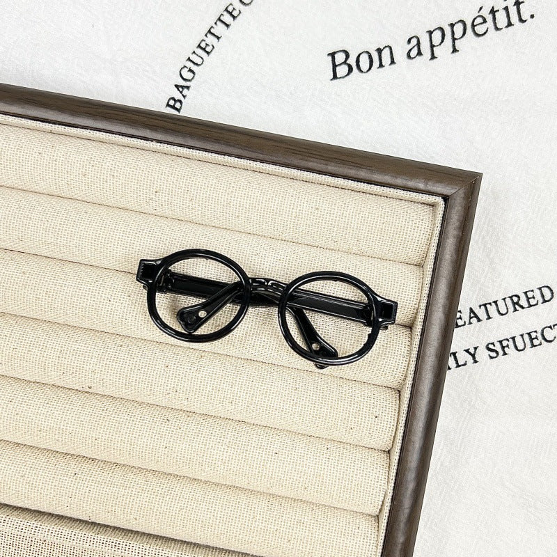 Medium glasses accessories 10CM cute plush doll accessories
