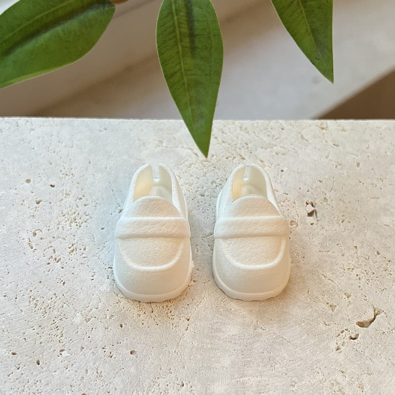 Doll shoes Princess Mary Jane leather shoes macaron color doll accessories
