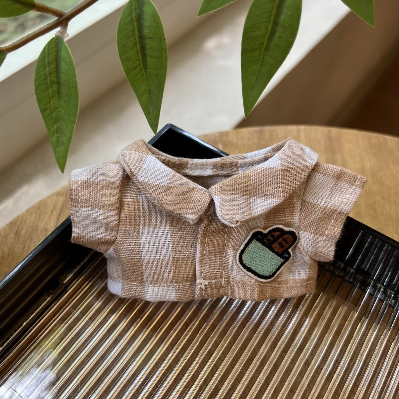 Fashionable preppy style doll suit